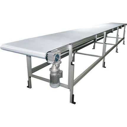 Oboustranné postranní vedení pro pásový dopravník, délka 6 m