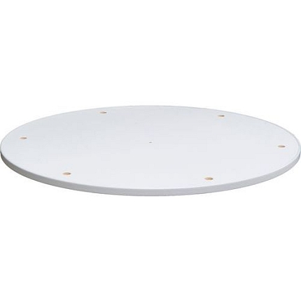 Náhradní patro k otočným skříním na pořadače, šedé, průměr 81 cm