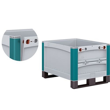 Paletová přepravka, 223 l