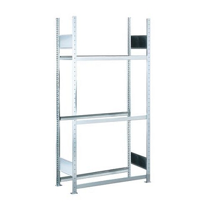 Regál na pneumatiky, základní, 200 x 130 x 40 cm, 3 patra