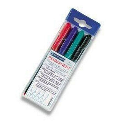 Popisovač Centropen 2846, 4 ks, mix barev