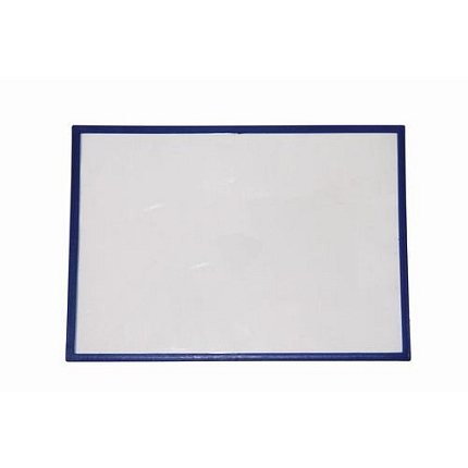 Informační rámeček A4, magnetický, modrý