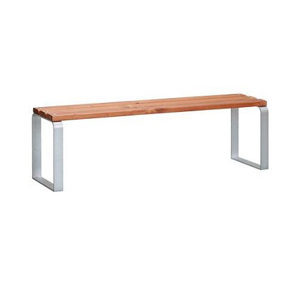 Parková lavička Hops, šířka 100 cm