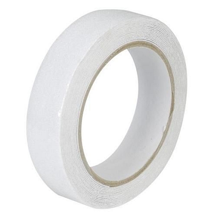 Protiskluzová podlahová páska, 500 x 2,5 cm, bílá