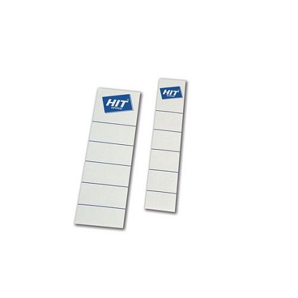 Vsuvné štítky na pořadače, 50 ks, šířka 70 mm