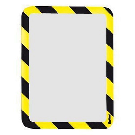 Signální kapsa Shanghai A4, samolepicí, černá/žlutá