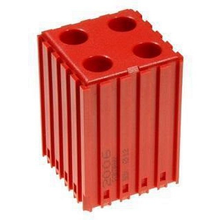 Plastové lůžko pro válcové stopky 12 mm