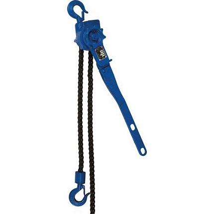 Řehtačkový zvedák s válečkovým řetězem, do 6 300 kg, 3 m