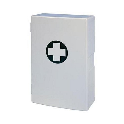 Plastová nástěnná lékárnička, 40 x 27,5 x 12,7 cm