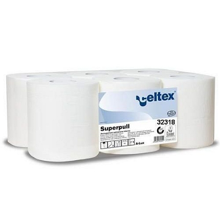 Papírové ručníky Celtex Maxi Smart 2vrstvé, 450 útržků, bílé, 6 ks