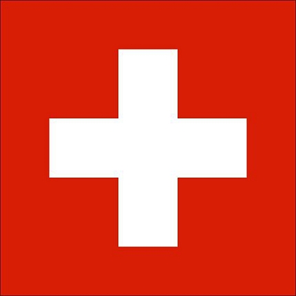 Státní vlajka, se záložkou, 150 x 100 cm, Švýcarsko