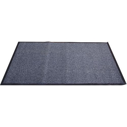 Vnitřní čisticí rohož s náběhovou hranou, 150 x 90 cm, ocelová