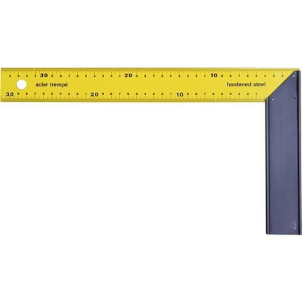 Truhlářský úhloměr, 90°, 30 x 13,5 cm