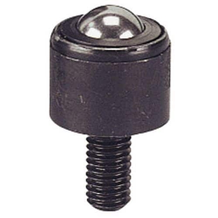 Kuličková kladka se závitovým čepem, průměr 12 mm, nosnost 35 kg