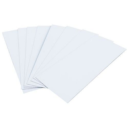 Manutan Expert informační štítek na regály, magnetický, 90 x 210 mm