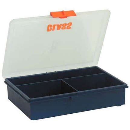 Kufr s pevnými přihrádkami,  24 x 18,6 x 5,5 cm