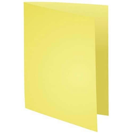 Papírové složky Super 180, 100 ks, žluté