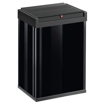 Odpadkový koš Big–Box Swing 40 černý – Hailo