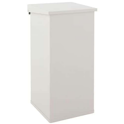 Popelnice Carro-Lift s tlumičem nárazů – 110 litrů bílá