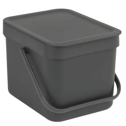 Odpadkový koš Sort&Go 6 l šedý – Brabantia