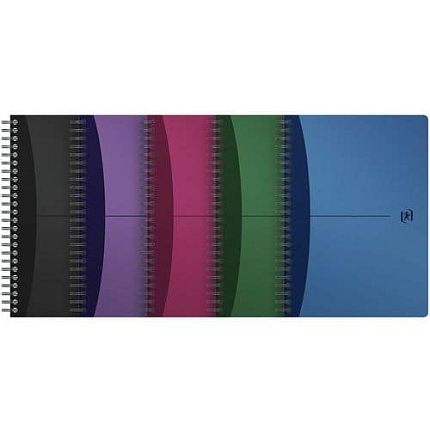 Blok kroužkový Oxford, s boční spirálou, A5