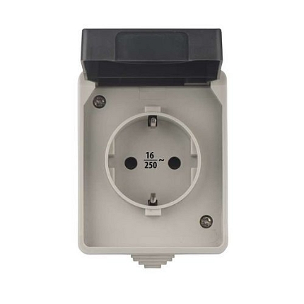 Zásuvka nástěnná 16A/250V IP44