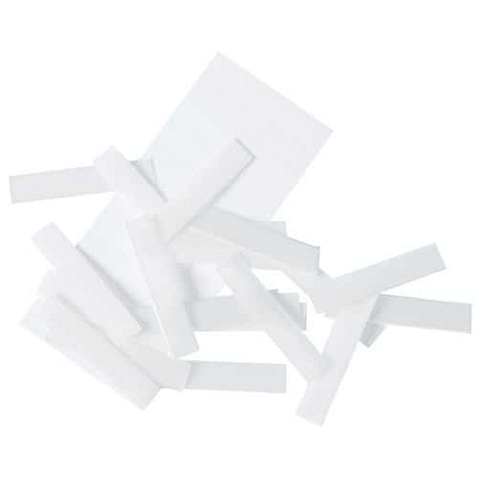 Štítky pro dílenské skříňky Raaco na drobné díly, 48 štítků pro zásuvky typ 150-02