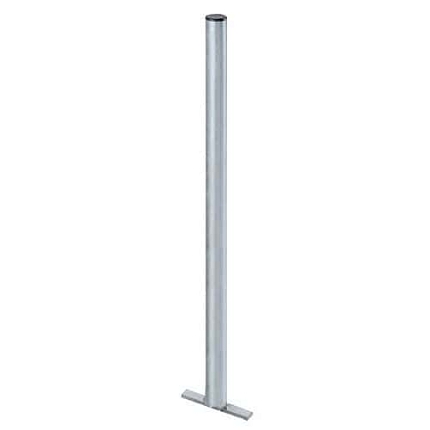 Sloupek pro ohnivzdorný odpadkový koš V: 150 cm Materiál: kov