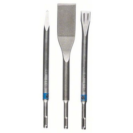Bosch - 3dílná sada sekáčů s upínáním SDS-plus 250; 250; 260 x 20; 40 mm