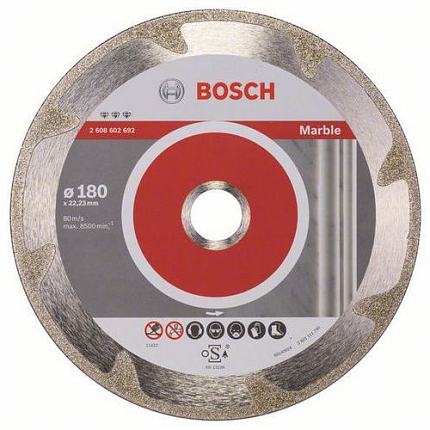 Bosch - Diamantový řezný kotouč Best for Marble 180 x 22,23 x 2,2 x 3 mm