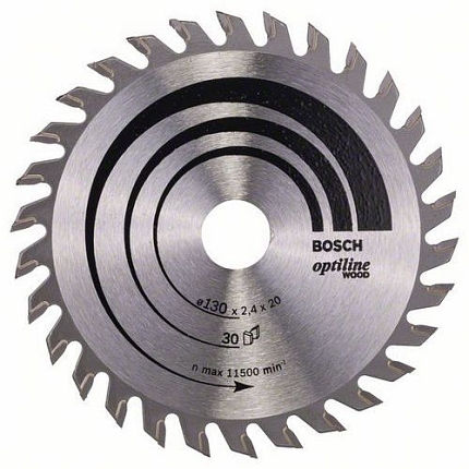 Bosch - Pilové kotouče Optiline Wood pro ruční okružní pily