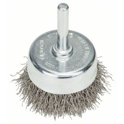 Bosch - Hrncové kartáče z ušlechtilé oceli pro vrtačky (stopka 6 mm)