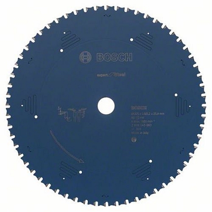 Bosch - Pilové kotouče Expert for Steel pro pily na kov, kapovací a pokosové pily (Mitre Dry Cutter)