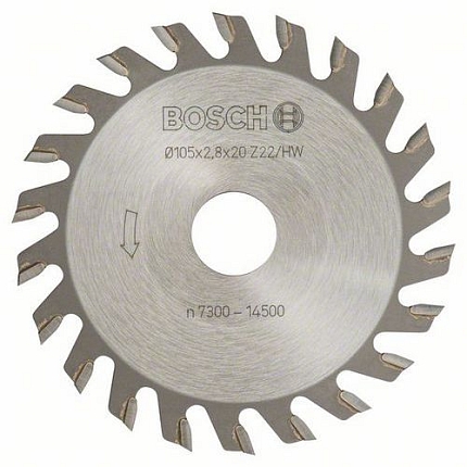 Bosch - Kotoučové frézy O 105 mm pro univerzální frézku Bosch
