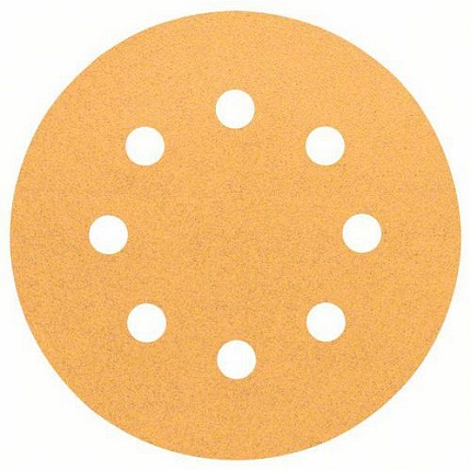 Bosch - Brusné papíry C470 pro excentrické brusky, Best for Wood and Paint, O 115 mm, 8 otvorů