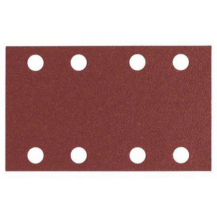 Bosch - Brusné papíry C430 pro vibrační brusky, Expert for Wood and Paint, 80 x 133 mm, 8 otvorů