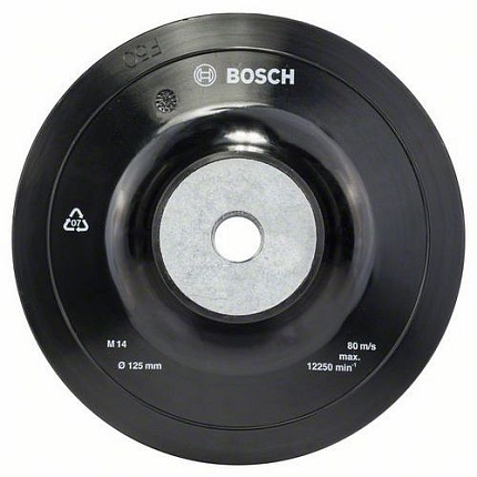 Bosch - Opěrný talíř 125 mm, 12 500 ot/min