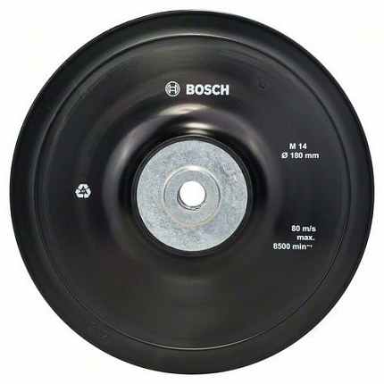 Bosch - Opěrný talíř 180 mm, 8 500 ot/min
