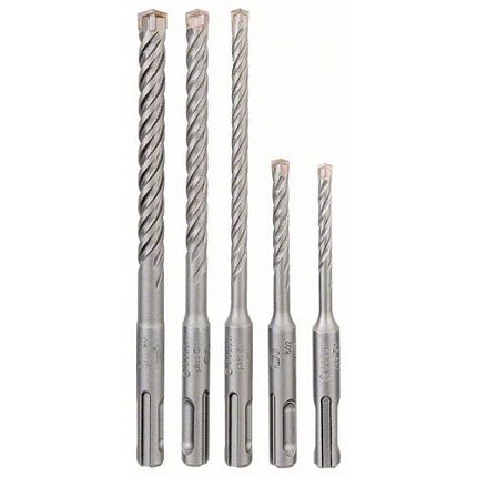 Bosch - 5dílná sada vrtáků do kladiv SDS-plus-5X 5; 6; 6; 8; 10 mm, 5 BAL