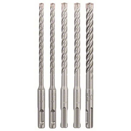 Bosch - 5dílná sada vrtáků do kladiv SDS-plus-5X 6; 6; 8; 8; 10 mm, 5 BAL