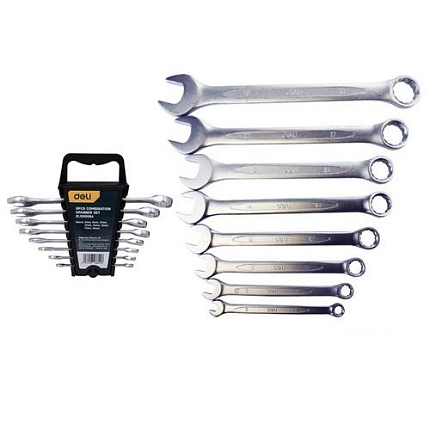 Sada klíčů očkoplochých 8ks DELI EDL130008A