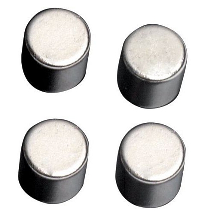 Silné magnety, kulaté, 4 ks