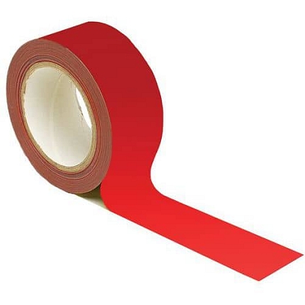 Vyznačovací páska na podlahy Beaverswood, 33 m, červená