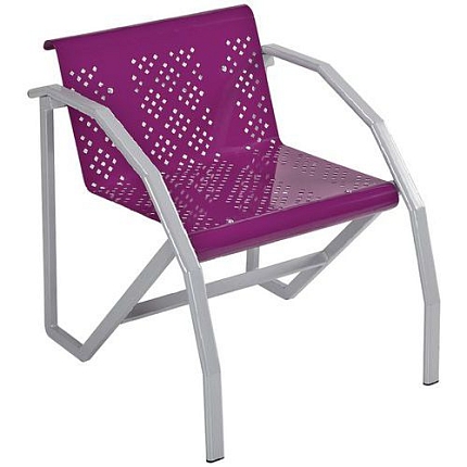 Židle Manutan Expert Odéon, fialová