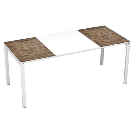 Kancelářský stůl Manutan Expert Easy Office, 180 x 80 x 75 cm, dřevo