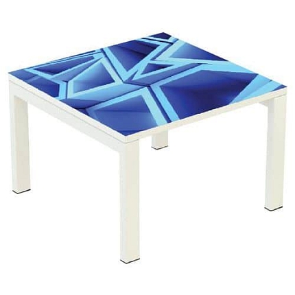Konferenční stolek Manutan Expert Easy Office, 60 x 60 cm, triangl