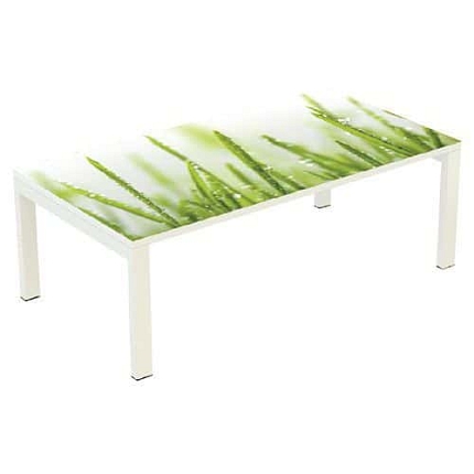 Konferenční stolek Manutan Expert Easy Office, 114 x 60 cm, příroda