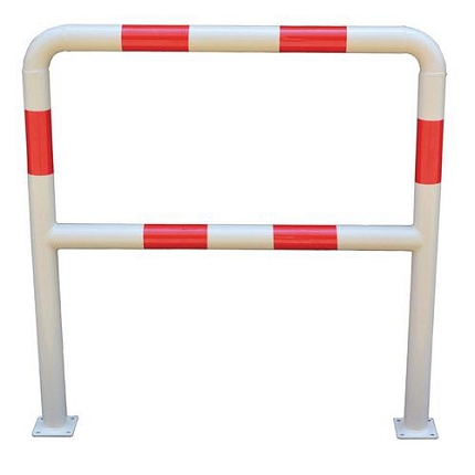 Kovové zábrany, délka 100 cm, průměr 59 mm - Manutan Expert
