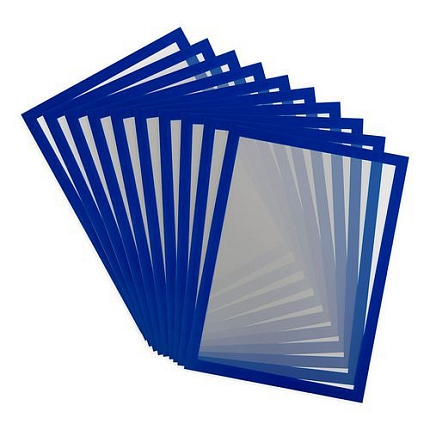 Informační rámečky Tarifold Lean A4, modré