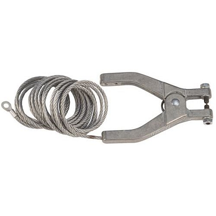 Zemnící kabely se svorkami